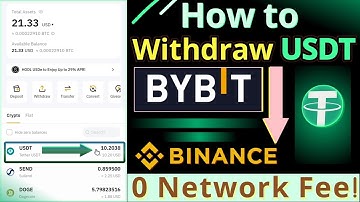 Bybit to Binance USDT Withdrawal Process || USDT Withdraw Bybit || Transfer USDT || 0 Network Fee