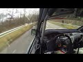 Szilveszter Rally 2017 Mol EVO IX crash onboard