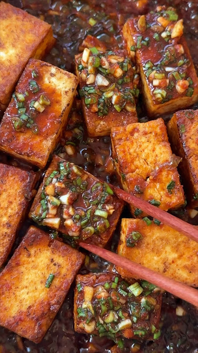 Korean Spicy Braised Tofu