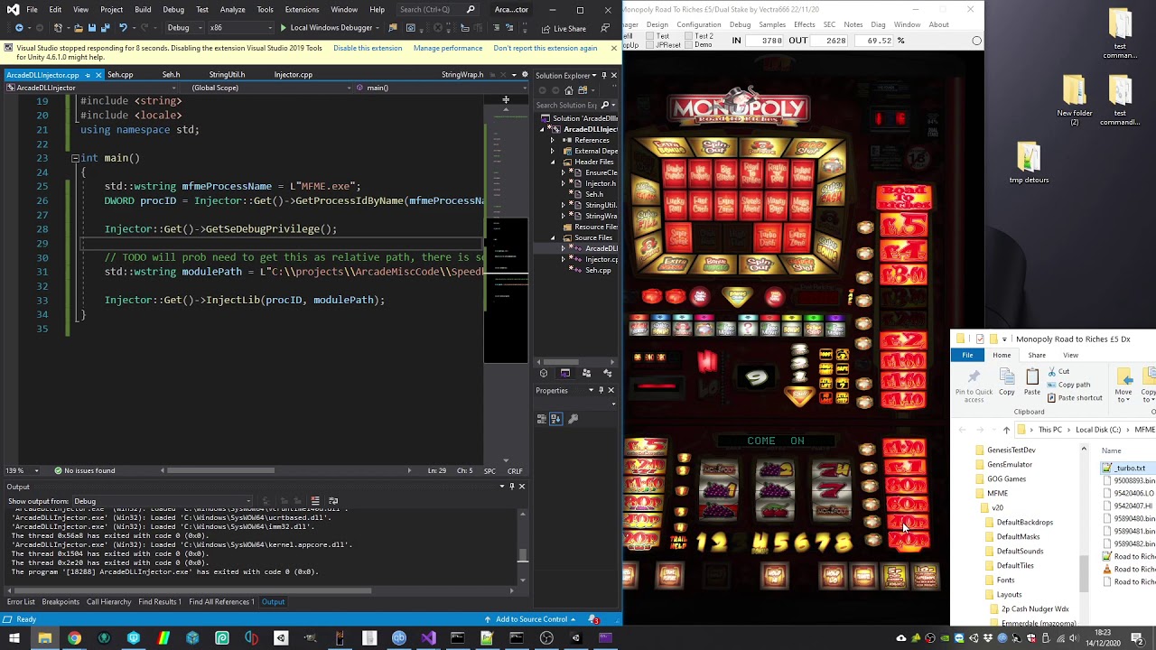 Arcade c++ injector for injecting the speedhack module YouTube
