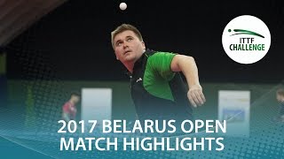 2017 Belarus Open Highlights Vladimir Samsonov Vs Viktor Yefimov 14