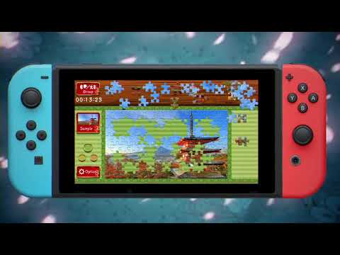 Animated Jigsaws: Beautiful Japanese Scenery | Trailer (Nintendo Switch)