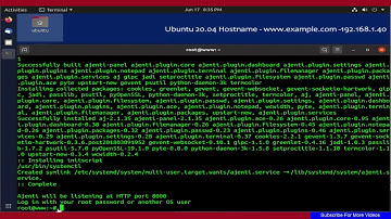 How To install Cockpit , Ajenti, And Webmin On Ubuntu 20.04 LTS