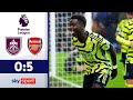 Spielfreudige Gunners jagen Klopp & Co. | FC Burnley - FC Arsenal | Highlights - EPL 23/24 image