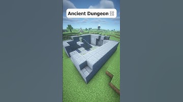 Minecraft Ancient Dungeon!!! 😯| 1.19 Build | #shorts #trending