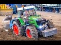 Incredible RC tractor at work on a field! Stunning detailed farming machine!