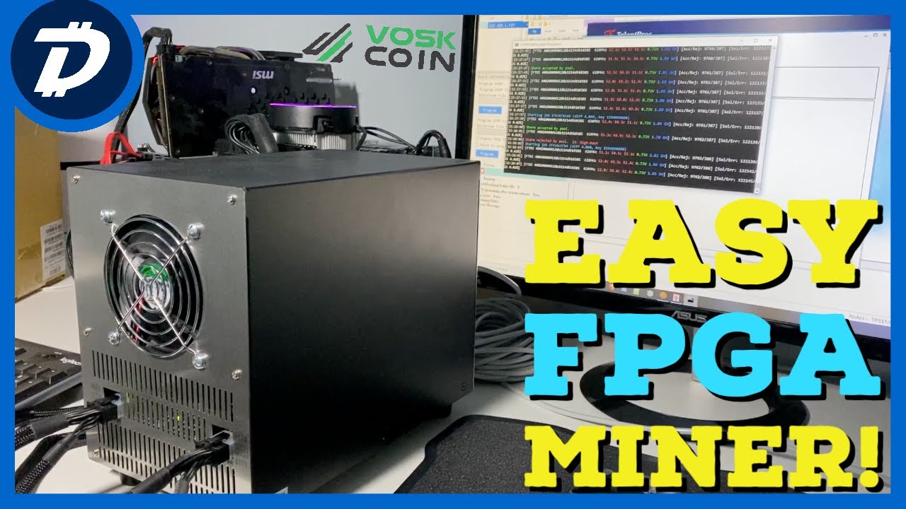 Finally An Easy To Use Fpga Mining Rig Tps 1530 Vu9p Review Youtube