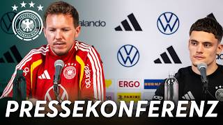 RE-LIVE | Pressekonferenz der Nationalmannschaft mit Julian Nagelsmann & Florian Wirtz