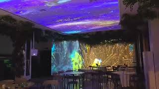 High-tech innovation products for children 3D playground sand beach interactive magic projection