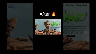 I Am Groot 🌱 | Figma Webpage Design Concept | UI Design Speed Build. #shorts