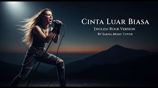 Cinta Luar Biasa  English  Rock Version  By Sakha  Cover