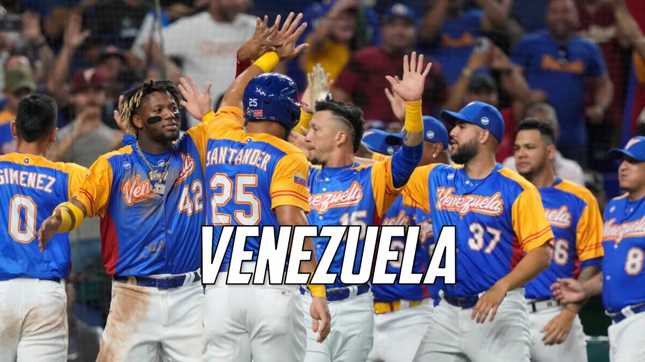 MLB Team Venezuela 2023 WBC Highlights YouTube