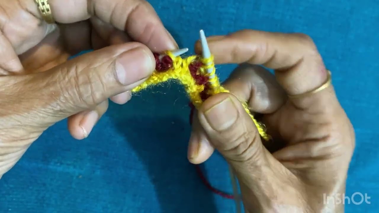 Double/multicolor lahariyadar design for my lovely viewers and beginners 