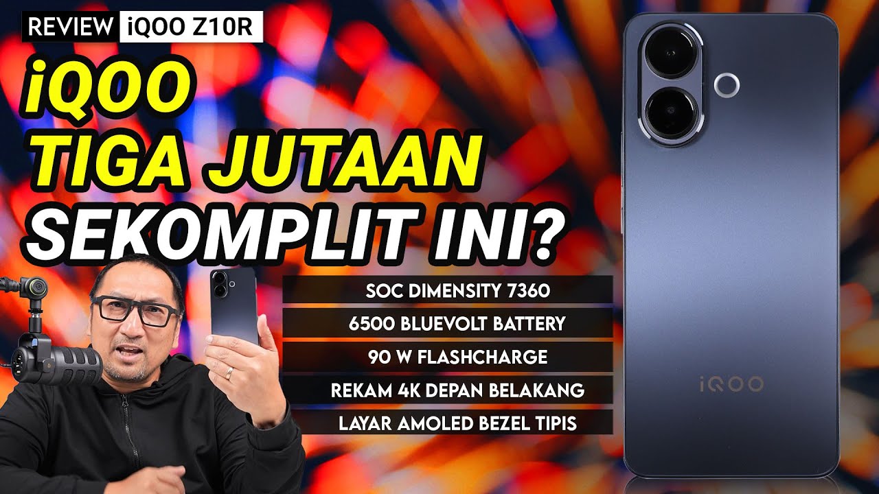 Paket Komplit dari iQOO Harganya Cuma 3 Jutaan? Review iQOO Z10R