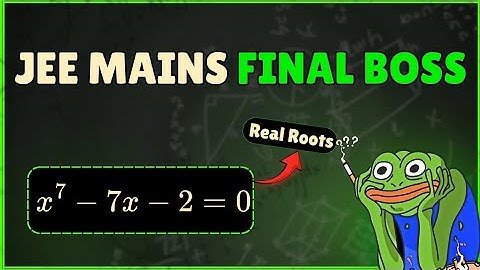 Can you BEAT the Final Boss of JEE Mains? 🤌 | JEE Mains 2026