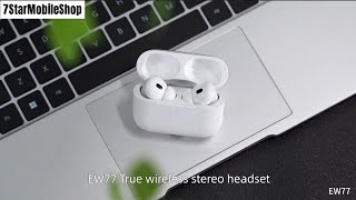 Hoco EW77 TWS Wireless Earbuds Battery 300mAh charging case, 30mAh headset Use time 4 hours