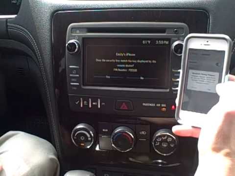 How To: Pair Your iPhone to 2015 Chevy Traverse Indianapolis IN - YouTube