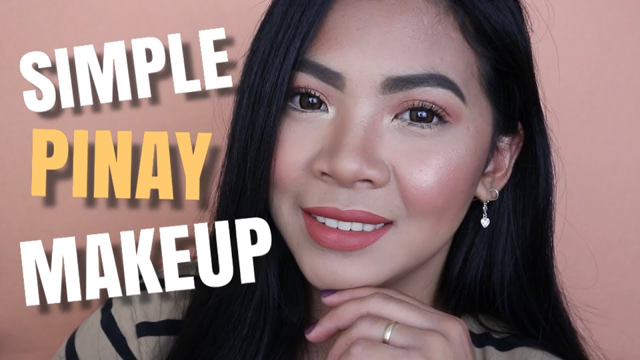 Filipina Skin VERY SIMPLE AND EASY MAKEUP FOR PINAY SKIN YouTube