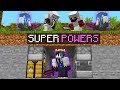 Minecraft Manhunt, but I have SUPER POWERS...