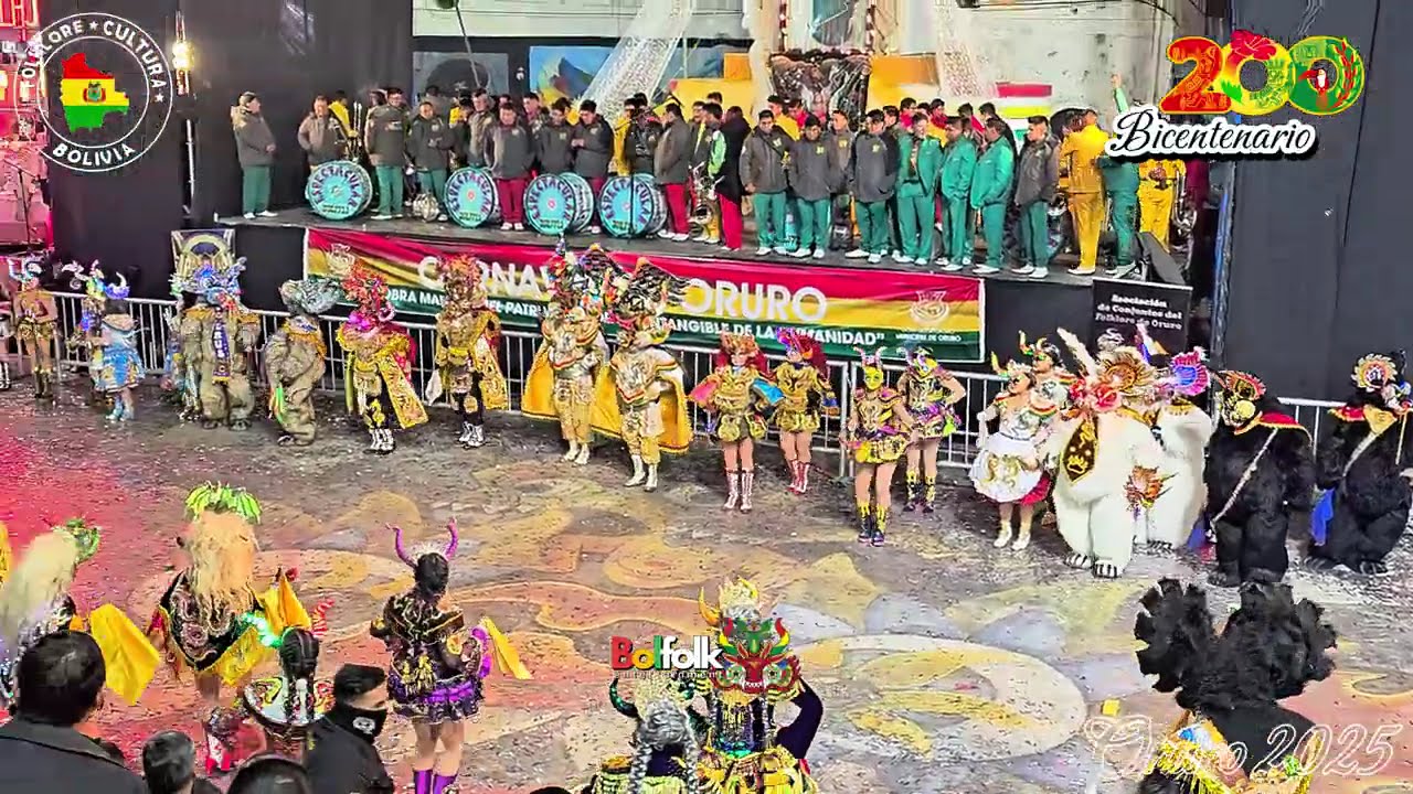 LA DIABLADA LANZAMIENTO DEL CARNAVAL DE ORURO 2025