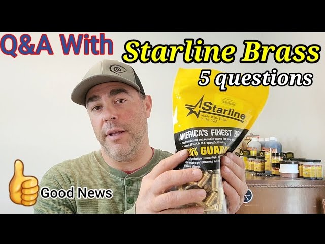 Q&A With STARLINE BRASS. Availability and Backorder options 