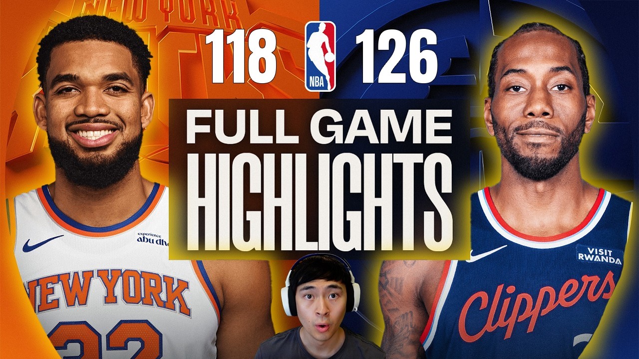 Kawhi Leonard Takes Over vs Knicks! Clippers Win 126-118 🔥