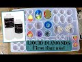 Liquid Diamonds Casting Resin in molds test to make jewelry |  Petri | Ocean | Multi-layers