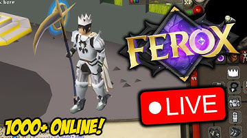 🔴1000+ ONLINE! NEW UPDATE! EIM/Gambling on Ferox RSPS + Giveaways 🔴