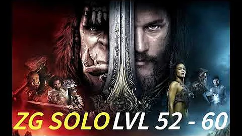 WOW Classic Mage ZG boosting solo - lvl 52-60