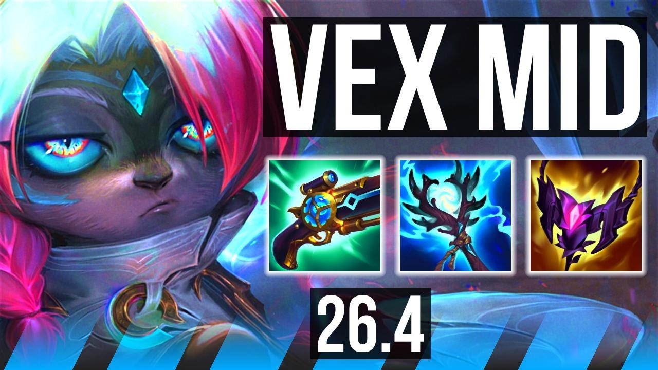 VEX vs XERATH (MID) | KR Diamond | 26.4