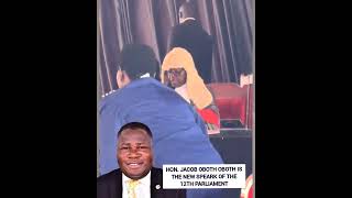 CONGRATULATIONS Rt. Hon. JACOB OBOTH OBOTH, NEW SPEAKER OF THE 12 PARLIAMENT OF UGANDA #parliament
