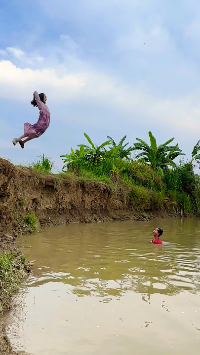 Mandi Di Kali Mulu❗️