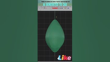 AI Generated Jewelry to CAD! Tutorial on Matrix9 and Rhinoceros #Rendering   #jewelrydesigner  #AI