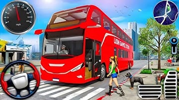 Offroad Bus Simulator 3D Game  - City Coach Bus Simulator Game 2025 - Andriod Gameplay