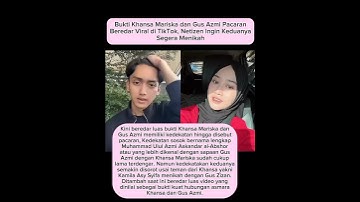 Kebucinan Gus Azmi dan Neng Khansa Mariska