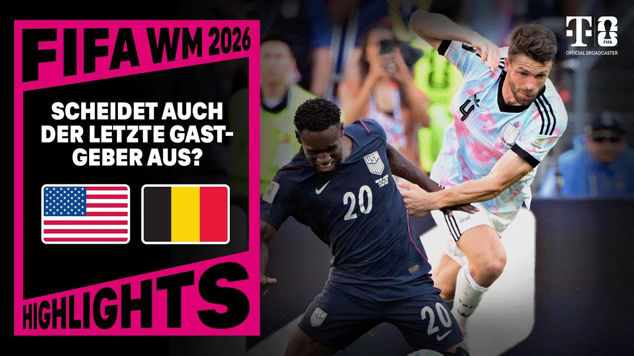 USA 1–4 Belgium full highlights