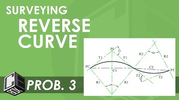 Surveying Horizontal Curve Reverse Curve Prob 3 (PH)