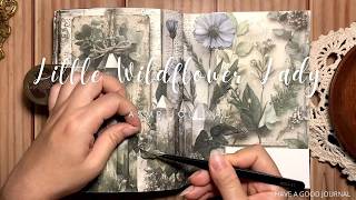 ASMR Journal | Little Wildflower Lady | Have a good journal