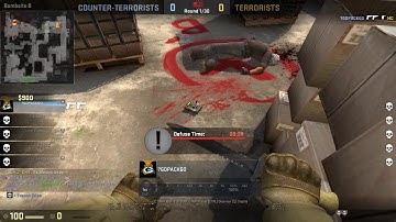 SPINBOT ON MY TEAM - CS:GO Matchmaking #22