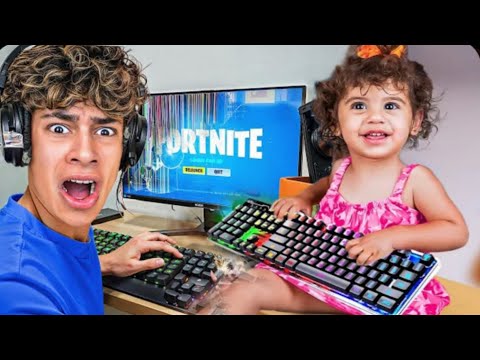 The Royalty Family | My little sister always takes the lead in my Fortnite game.