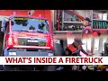 What's inside a FIRETRUCK? Here is a quick tour.