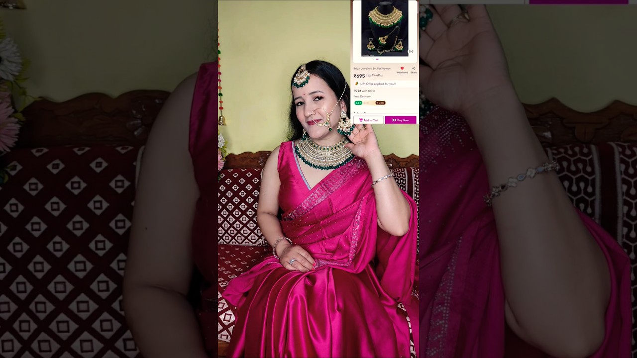 Cheapest Price Necklace Set Meesho 🥰 