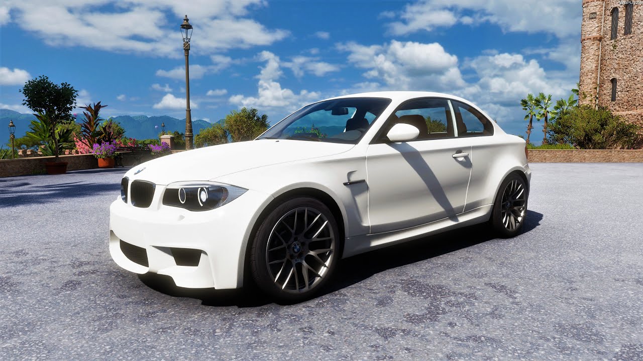 Forza Horizon 5 . BMW 1 Series M Coupe 2011 . Car Show Speed Jump Crash ...