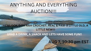 ANYTHING & EVERYTHING AUCTION!!
