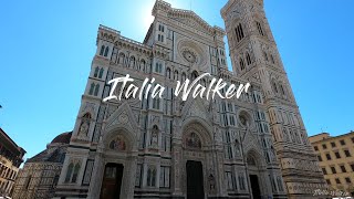 Saturday morning walk in Firenze 4K (Santa Maria del Fiore, Ponte Vecchio)