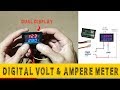 DSN-VC288 Module TEST DIGITAL VOLT &  AMPERE METER  (DUAL DISPLAY) WIRING DIAGRAM