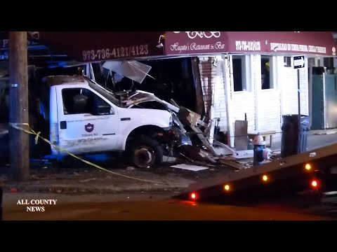 Truck Crashes Into West Orange Restaurant, Driver Hurt