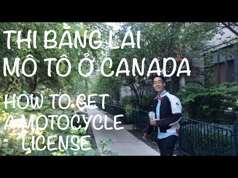 Video: Làm cách nào để lấy bằng lái xe máy ở Ontario?