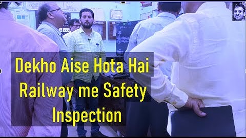 Aise hota hai Railway ka Safety audit Inspection @cmjhavlogs