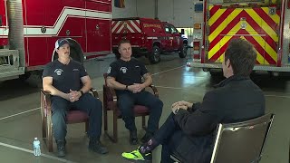 Prescott Valley firefighters return home after fighting blazes in California